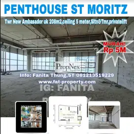 penthouse Apt ST MORITZ Twr New Ambasador uk 208m2,bare/RTF,Hoek Sltn