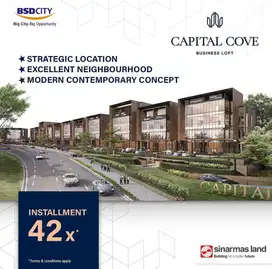 CAPITAL COVE BSD Hunian Premium, Pusat Bisnis, di BSD