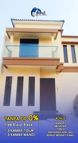 Tanpa DP Rumah 2 Lantai Cikaret Cibinong