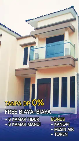 RUMAH TANPA DP 0% Cikaret Cibinong
