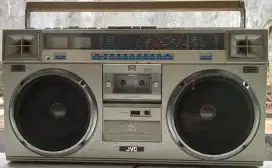 Radio casset Jadul Jadul. Merk JVC 6 band