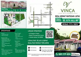 Rumah Di Jual Vinca Village Kota Bogor