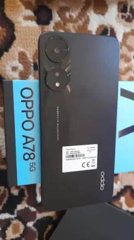 OPPO A78 5G 8+1/256 mulus fullshet