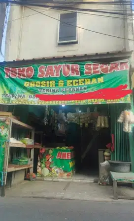 dijual rumah untuk usaha pinggir jalan bintaro