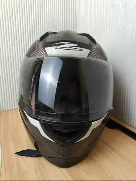 Helm Full Face ZEUS ZS 811C Warna Matte Black AL6 Ukuran L