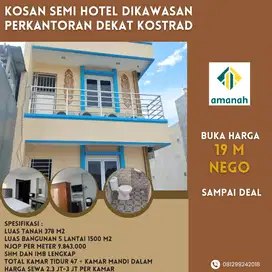 Kos Semi Hotel Dikawasan Pusat Perkantoran Jakarta Dekat Stasiun