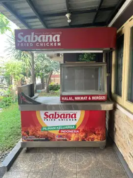 Dijual Rombong/Gerobak Sabana Fried Chicken