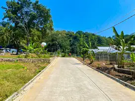 Jual cepat tanah murah pinggir jalan Kavling Villa Kayu Estetik