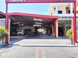 ISTIMEWA TANAH STRATEGIS BONUS TEMPAT USAHA CAR WASH &  KANTOR