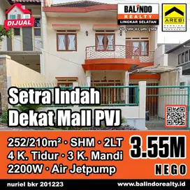 Setra Indah Bandung Kota, Siap Huni, Kawasan Elit, Murah