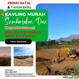 Kavling Murah 200 Jutaan Dau Kabupaten Malang Dekat UIN 3