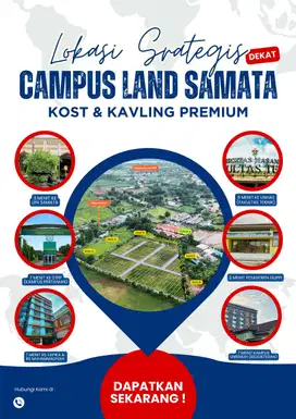 Jual Tanah Kavling Rukost Premium Diapit 4 Kampus Gowa Makassar Sulsel