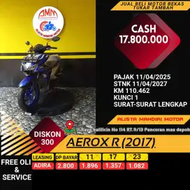 YAMAHA AEROX R TH 2017 KREDIT TANPA DP PAKAI PAYLATER/ KARTU KREDIT