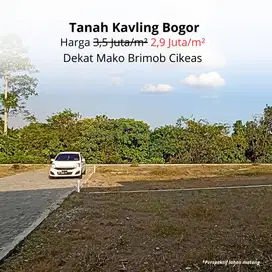 3 Jt-an Kavling SHM Area Cikeas. Bisa Cicil 12x