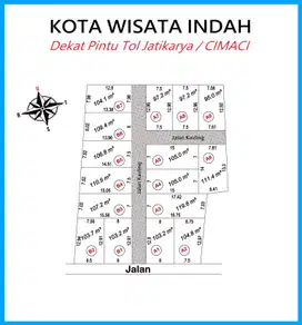 Tanah Kavling Strategis dekat Citra Grand Cibubur, Cicilan 12x