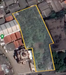 Disewakan lahan siap pakai 2400 meter pinggir jalan utama Tangsel