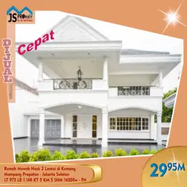 DIJUAL Rumah Mewah Hook 2 Lantai di Kemang Mampang Prapatan JakSel -FN