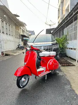 Vespa Vbb 1964 Asli Merah