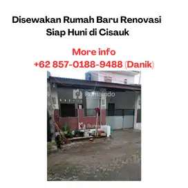 Rumah Baru Renovasi di Samping RS Selaras Cisauk