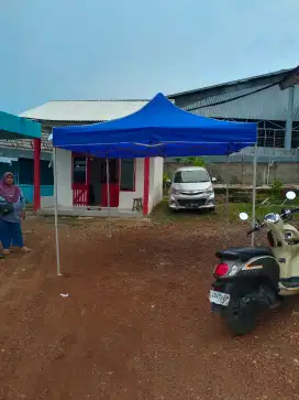 Tenda lipat 3x3 meter bahan bagus harga murah . Palembang ready stok