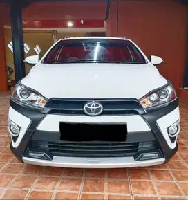 TOYOTA YARIS HEYKERS MATIC TH 2017, LIMITED, FULL ORI, WHITE, ISTIMEWA