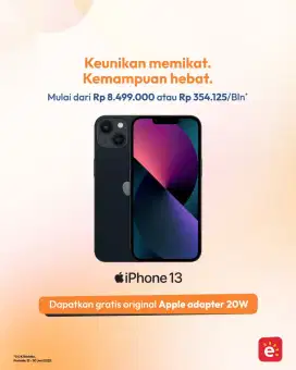 Promo iphone 13 free adaptor