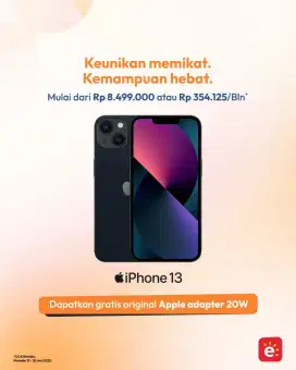 iPhone 13 128 free adaptor