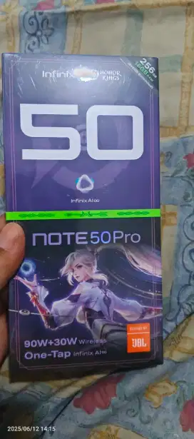 Infinix note 50Pro SEGEL DUS