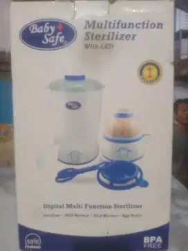 Baby safe multifunction sterilizer