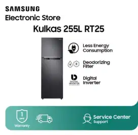 KULKAS 2 PINTU SAMSUNG RT25FARBDB1