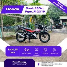 Honda Sonic 150cc pgm_fi tahun 2019
