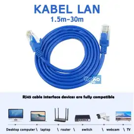 Kabel LAN cat 5 siap pakai