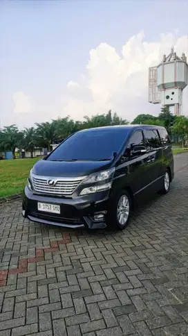 Dijual Toyota Vellfire 2010 2.4 Z Audioless