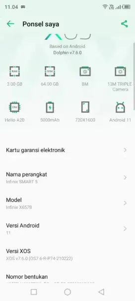 Infinix smart 5