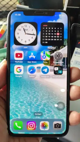 iphone X 64 gb Black resmi