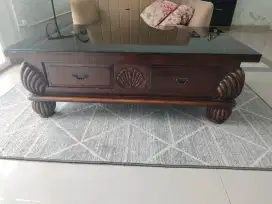 Meja Kayu Jati Antik 4 Laci