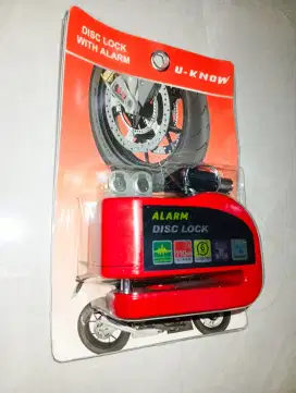 Gembok Cakram Alarm