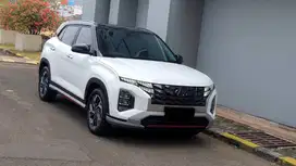 [ LOW KM ] Hyundai Creta Prime 1.5 IVT Dual Tone AT Putih 2022/2023