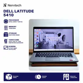 Dell Latitude 5410 Core i7 10810U Gen 10 RX 640 2GB 16GB/256GB Gaming