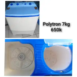 Mesin cuci POLYTRON bekas bergaransi