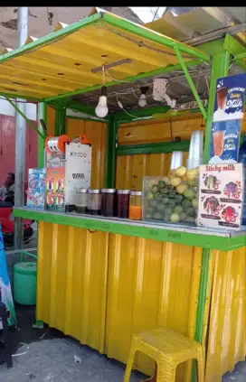 Dijual both gerobak kontainer