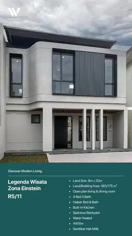 Rumah Mewah di Legenda Wisata Cibubur