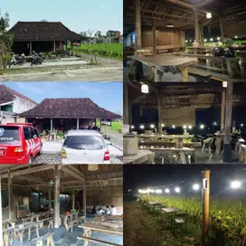Di sewakan bangunan jogloo di sleman