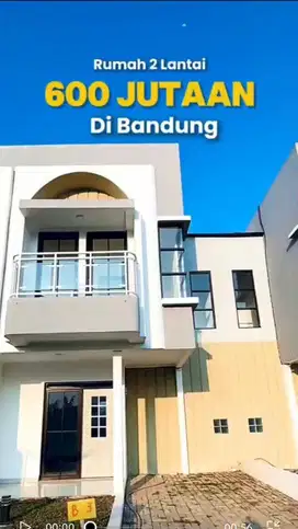 Dijual rumah 2 lantai 4 kamar tidur di Tegalluar Bandung