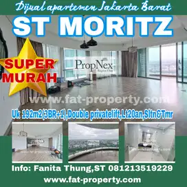 Dijual Apt ST MORITZ Twr New Presidential 192m2(3BR+1),Double privatel