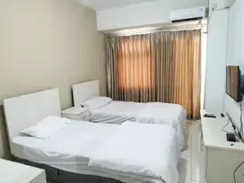 Sewa Apartemen Murah Jatinangor dekat ITB UNPAD twin bed