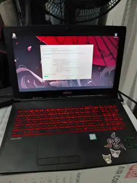 Laptop Gaming MSI GL62MVR