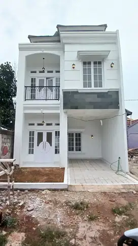 Sisa 2 Unit Lagi Rumah 2 Lantai Nempel GDC Depok Selangkah ke Stasiun