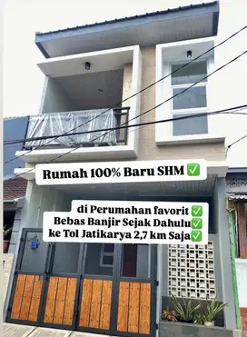 Rumah kranggan Permai Minimalis Rapih Baru SHM