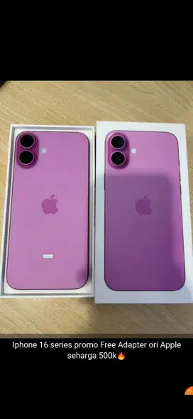 Promo iPhone 16 series